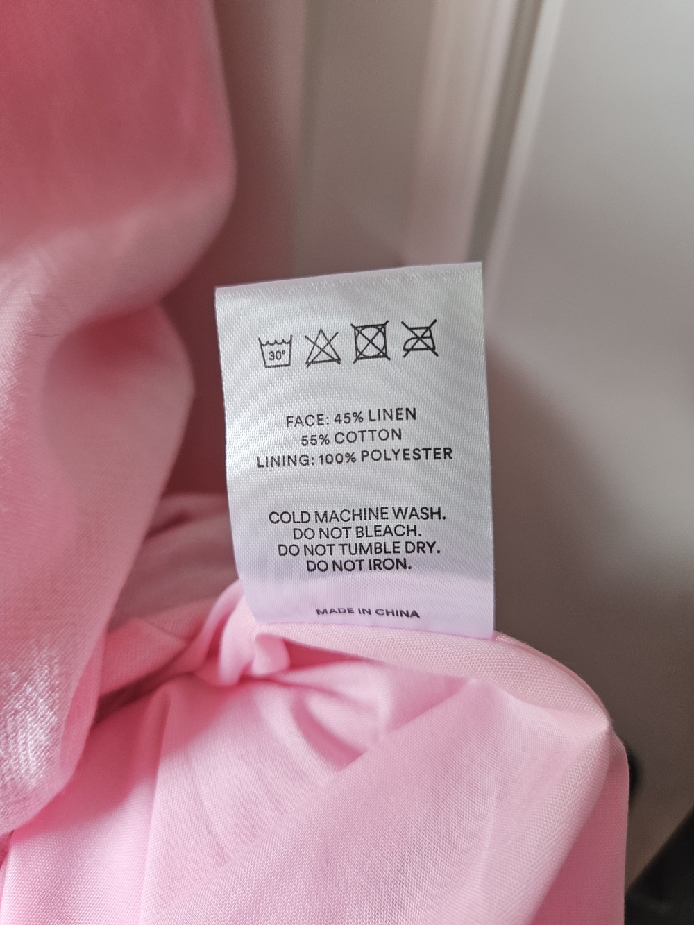 Women's Pink Spaghetti Strap Maxi Dress - Picture 7 of 7